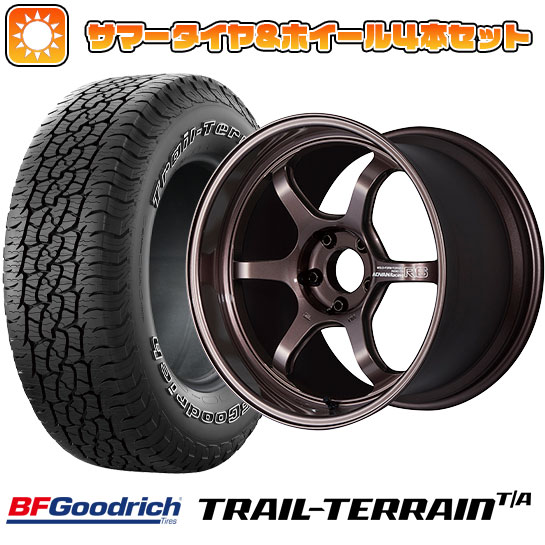 235/60R18 夏タイヤ ホイール４本セット (5/114車用) BFグッドリッチ トレールテレーンT/A ORBL ヨコハマ アドバンレーシング R6 18インチ :arktire 27064 115145 36812 36812:アークタイヤ