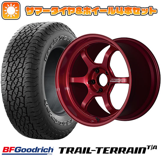 235/60R18 夏タイヤ ホイール４本セット (5/114車用) BFグッドリッチ トレールテレーンT/A ORBL ヨコハマ アドバンレーシング R6 18インチ :arktire 27064 115151 36812 36812:アークタイヤ