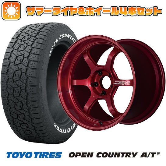 235/60R18 夏タイヤ ホイール４本セット (5/114車用) TOYO オープンカントリー A/T III RWL/RBL ヨコハマ アドバンレーシング R6 18インチ :arktire 27064 115151 42842 42842:アークタイヤ