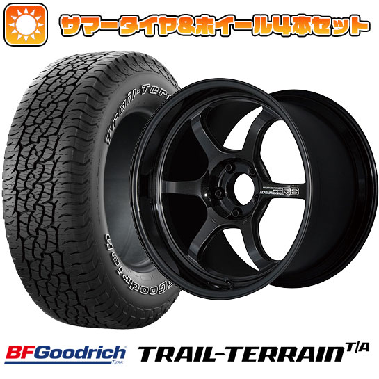 225/55R18 夏タイヤ ホイール4本セット BFグッドリッチ トレールテレーンT/A ORBL (5/100車用) YOKOHAMA アドバンレーシング R6 18インチ :arktire 2288 115140 36808 36808:アークタイヤ