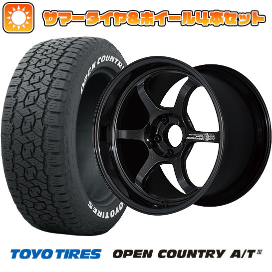 235/60R18 夏タイヤ ホイール４本セット (5/114車用) TOYO オープンカントリー A/T III RWL/RBL ヨコハマ アドバンレーシング R6 18インチ :arktire 27064 115144 42842 42842:アークタイヤ