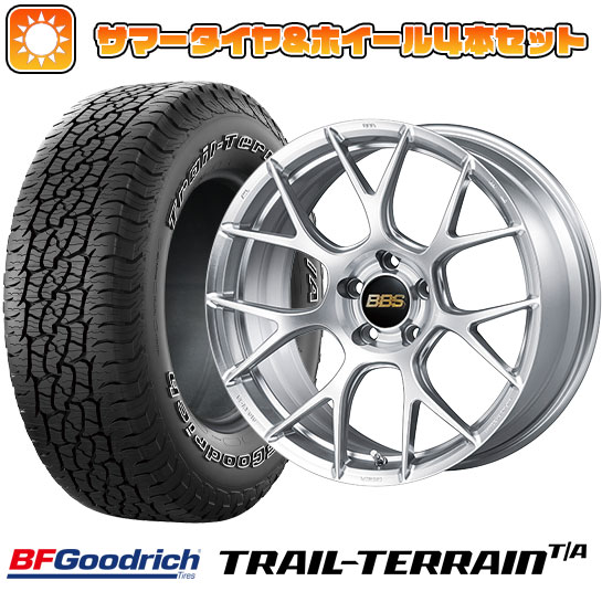 225/55R18 夏タイヤ ホイール４本セット (5/114車用) BFグッドリッチ トレールテレーンT/A ORBL BBS JAPAN RE V7 18インチ :arktire 1321 147843 36808 36808:アークタイヤ