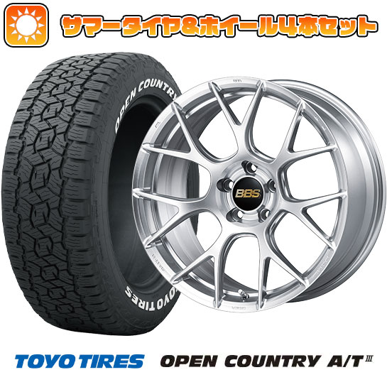 235/60R18 夏タイヤ ホイール４本セット (5/114車用) TOYO オープンカントリー A/T III RWL/RBL BBS JAPAN RE-V7 18インチ