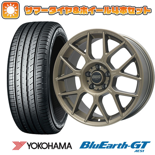 235/40R19 夏タイヤ ホイール4本セット YOKOHAMA ブルーアース GT AE51 (5/114車用) BBS GERMANY BBS XR サテンブロンズ 19インチ : arktire 13461 127802 28533 28533 : アークタイヤ