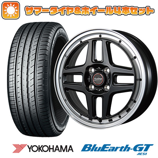 165/55R15 夏タイヤ ホイール4本セット N BOX タントカスタム ワゴンR YOKOHAMA ブルーアース GT AE51 BLEST ビートステージ WT C 15インチ :arktire 21761 126108 28574 28574:アークタイヤ