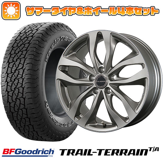 225/65R17 夏タイヤ ホイール4本セット BFグッドリッチ トレールテレーンT/A ORWL (5/114車用) BRIDGESTONE バルミナ DS M 17インチ :arktire 2182 115678 36785 36785:アークタイヤ