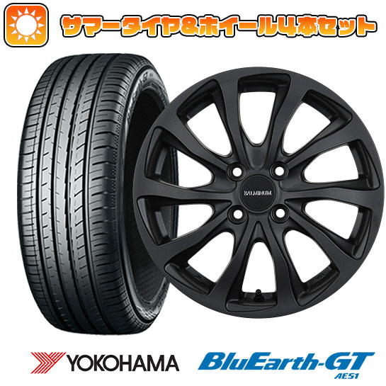 195/50R16 夏タイヤ ホイール4本セット YOKOHAMA ブルーアース GT AE51 (4/100車用) BRIDGESTONE バルミナ TR10 16インチ｜ark-tire