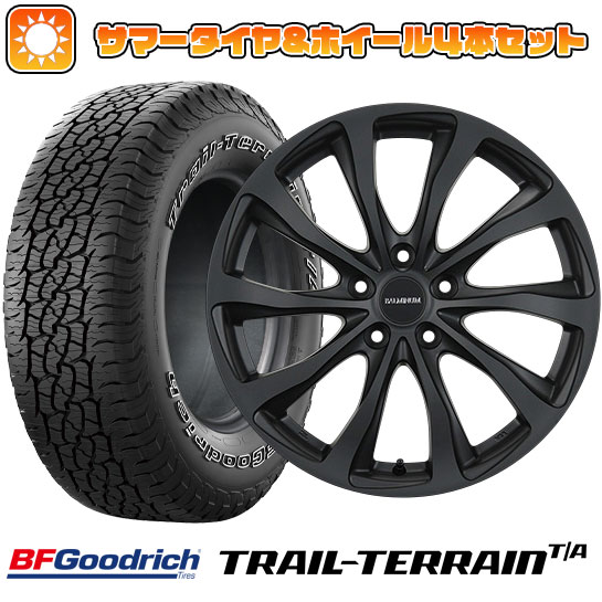 225/65R17 夏タイヤ ホイール4本セット BFグッドリッチ トレールテレーンT/A ORWL (5/114車用) BRIDGESTONE バルミナ TR10 17インチ :arktire 2182 112429 36785 36785:アークタイヤ