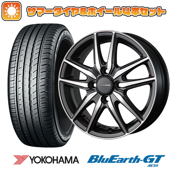 205/65R15 夏タイヤ ホイール4本セット YOKOHAMA ブルーアース GT AE51 (5/114車用) BRIDGESTONE エコフォルム CRS20 15インチ :arktire 1981 127247 28580 28580:アークタイヤ