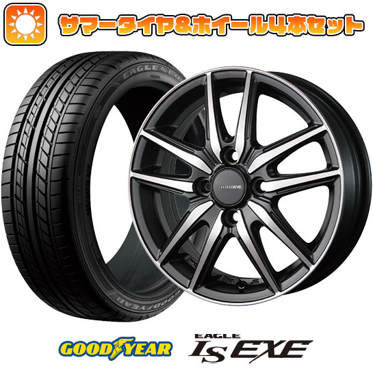 175/60R16 夏タイヤ ホイール4本セット GOODYEAR EAGLE LS EXE(限定) (4/100車用) BRIDGESTONE エコフォルム CRS20 16インチ :arktire 2321 119665 31591 31591:アークタイヤ