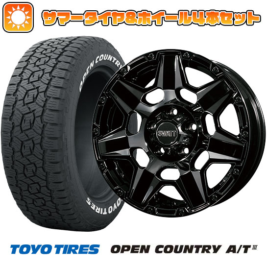 【新品国産5穴114.3車】 夏タイヤ ホイール４本セット 215/70R16 トーヨー オープンカントリー A/T III RWL/RBL クライメイト スワット(SBC) 16インチ :arktire 1581 154223 42838 42838:アークタイヤ