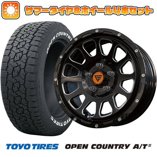 235/70R16 夏タイヤ ホイール4本セット TOYO OPEN COUNTRY A/T III (5/114車用) DELTA FORCE オーバル 16インチ :arktire 7121 118690 38624 38624:アークタイヤ