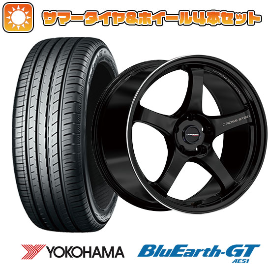 225/50R18 夏タイヤ ホイール４本セット (5/114車用) YOKOHAMA ブルーアース GT AE51 クロススピード ハイパーエディションCR5 18インチ :arktire 1301 146366 28543 28543:アークタイヤ