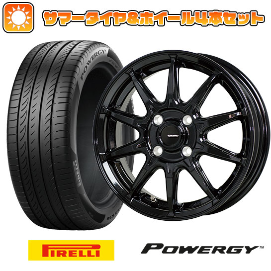 195/55R15 夏タイヤ ホイール４本セット (4/100車用) PIRELLI パワジー ホットスタッフ ジースピード G 05 15インチ :arktire 1848 150429 37000 37000:アークタイヤ