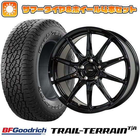 235/60R18 夏タイヤ ホイール４本セット (5/114車用) BFグッドリッチ トレールテレーンT/A ORBL ホットスタッフ ジースピード G 05 18インチ :arktire 27064 150389 36812 36812:アークタイヤ