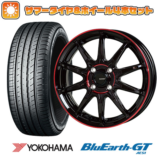 205/50R16 夏タイヤ ホイール4本セット YOKOHAMA ブルーアース GT AE51 (4/100車用) HOT STUFF ジースピード P 05R 16インチ :arktire 2081 146458 28562 28562:アークタイヤ