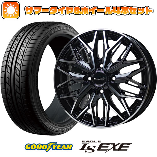 205/50R17 夏タイヤ ホイール4本セット GOODYEAR EAGLE LS EXE(限定) (4/100車用) HOT STUFF プレシャス アストM3 17インチ :arktire 25201 146401 31689 31689:アークタイヤ