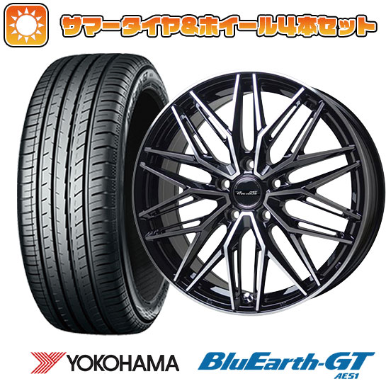 215/45R17 夏タイヤ ホイール4本セット YOKOHAMA ブルーアース GT AE51 (5/114車用) HOT STUFF プレシャス アストM3 17インチ :arktire 1781 146402 28547 28547:アークタイヤ