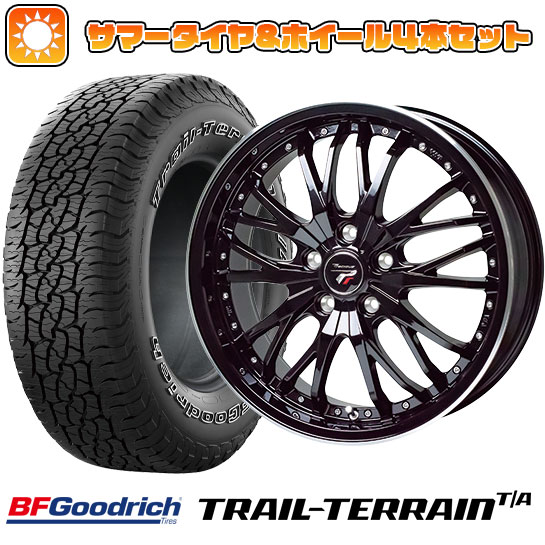 225/55R18 夏タイヤ ホイール４本セット (5/114車用) BFグッドリッチ トレールテレーンT/A ORBL ホットスタッフ プレシャス HM 3 18インチ :arktire 1321 146507 36808 36808:アークタイヤ