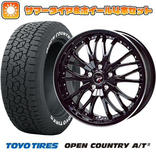 235/60R18 夏タイヤ ホイール４本セット (5/114車用) TOYO オープンカントリー A/T III RWL/RBL ホットスタッフ プレシャス HM 3 18インチ :arktire 27064 146507 42842 42842:アークタイヤ