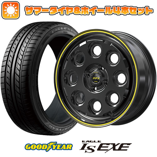 175/60R16 夏タイヤ ホイール4本セット GOODYEAR EAGLE LS EXE(限定) (4/100車用) KYOHO PPX ミルエイト 16インチ :arktire 2321 129067 31591 31591:アークタイヤ