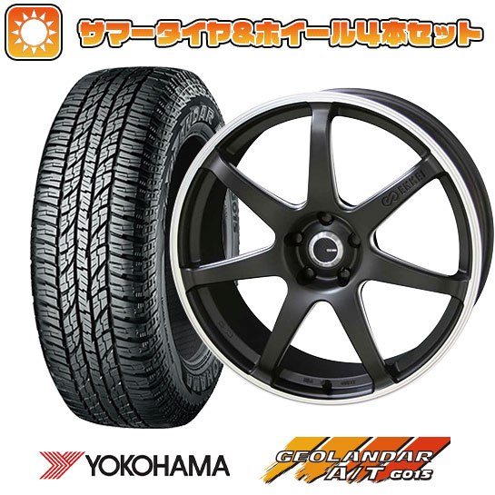 165/60R15 夏タイヤ ホイール４本セット 軽自動車用（ハスラー） デリカミニ(4WD) YOKOHAMA ジオランダー A/T G015 RBL エンケイ チューニング SC38 15インチ :arktire 21761 150783 24130 24130:アークタイヤ