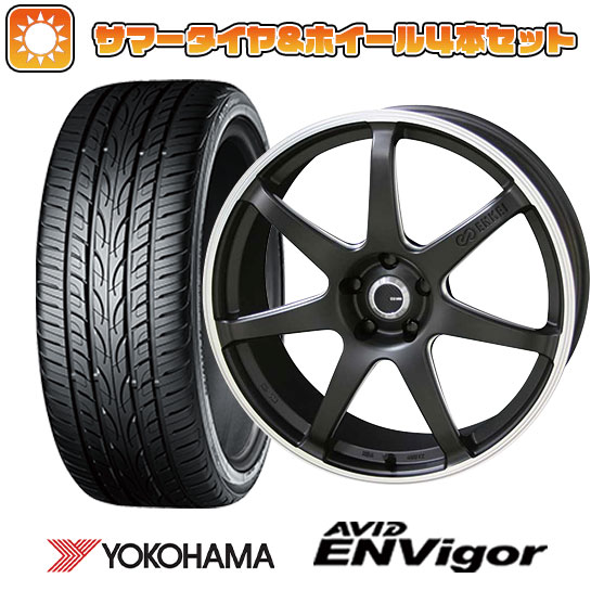 225/40R18 夏タイヤ ホイール４本セット (5/114車用) YOKOHAMA エイビッド エンビガーS321 エンケイ チューニング SC38 18インチ :arktire 1131 150797 38559 38559:アークタイヤ