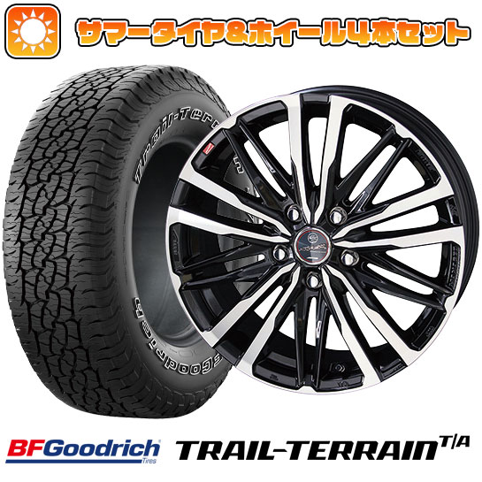 225/60R18 夏タイヤ ホイール4本セット BFグッドリッチ トレールテレーンT/A ORBL (5/114車用) KYOHO スマック クレスト 18インチ :arktire 1341 128788 36811 36811:アークタイヤ