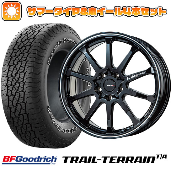 235/60R18 夏タイヤ ホイール4本セット BFグッドリッチ トレールテレーンT/A ORBL (5/114車用) LEHRMEISTER LMスポーツLM 10R 18インチ :arktire 27064 116199 36812 36812:アークタイヤ