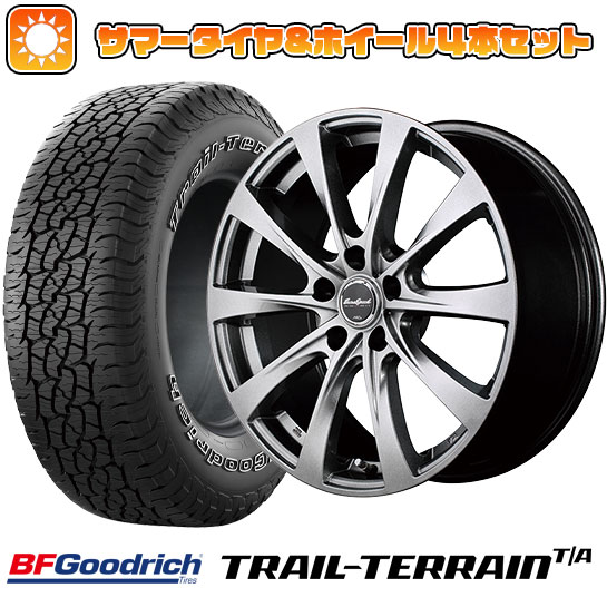 225/65R17 夏タイヤ ホイール4本セット BFグッドリッチ トレールテレーンT/A ORWL (5/114車用) MID ユーロスピード F10 17インチ :arktire 2182 126076 36785 36785:アークタイヤ