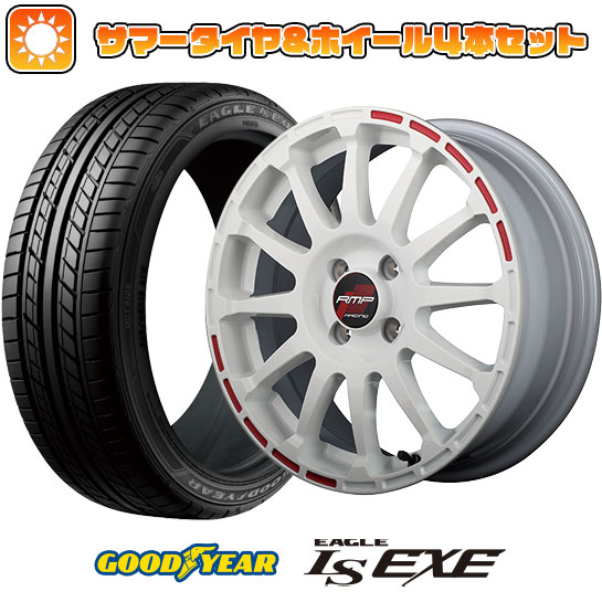 215/50R17 夏タイヤ ホイール4本セット GOODYEAR EAGLE LS EXE(限定) (5/114車用) MID RMP レーシング GR12 17インチ :arktire 1842 133590 31589 31589:アークタイヤ