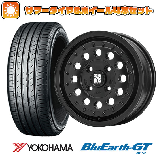 175/65R14 夏タイヤ ホイール4本セット YOKOHAMA ブルーアース GT AE51 (4/100車用) MLJ エクストリームJ ラギッド 14インチ :arktire 21961 131392 28582 28582:アークタイヤ