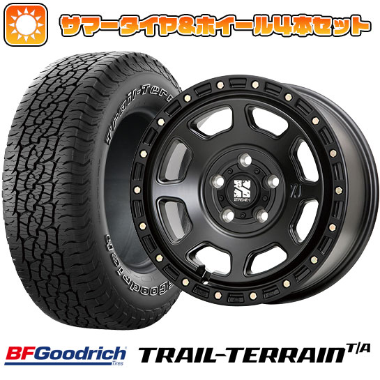 245/70R16 夏タイヤ ホイール4本セット BFグッドリッチ トレールテレーンT/A ORWL (5/114車用) MLJ エクストリームJ XJ07 16インチ :arktire 15841 131484 36795 36795:アークタイヤ