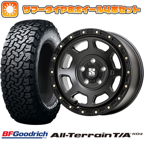 215/65R16 夏タイヤ ホイール4本セット BFグッドリッチ オールテレーンT/A KO2 RBL (5/114車用) MLJ エクストリームJ XJ07 16インチ :arktire 1310 131484 23751 23751:アークタイヤ