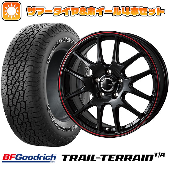 225/55R18 夏タイヤ ホイール4本セット BFグッドリッチ トレールテレーンT/A ORBL (5/114車用) MONZA JPスタイル ジェファ 18インチ :arktire 1321 123265 36808 36808:アークタイヤ