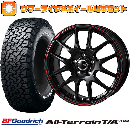 225/65R17 夏タイヤ ホイール4本セット BFグッドリッチ オールテレーンT/A KO2 RBL (5/114車用) MONZA JPスタイル ジェファ 17インチ :arktire 2182 123264 23750 23750:アークタイヤ