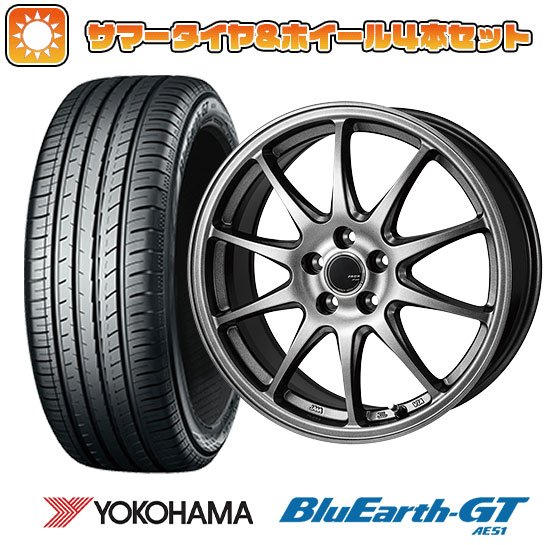 235/45R18 夏タイヤ ホイール４本セット (5/114車用) YOKOHAMA ブルーアース GT AE51 モンツァ ZACK JP 202 18インチ :arktire 458 151484 28540 28540:アークタイヤ