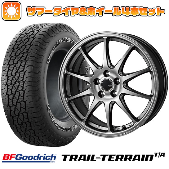 235/60R18 夏タイヤ ホイール４本セット (5/114車用) BFグッドリッチ トレールテレーンT/A ORBL モンツァ ZACK JP 202 18インチ :arktire 27064 151484 36812 36812:アークタイヤ