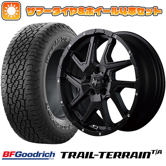 225/65R17 夏タイヤ ホイール4本セット BFグッドリッチ トレールテレーンT/A ORWL (5/114車用) MID ナイトロパワー デリンジャー 17インチ :arktire 2182 133649 36785 36785:アークタイヤ