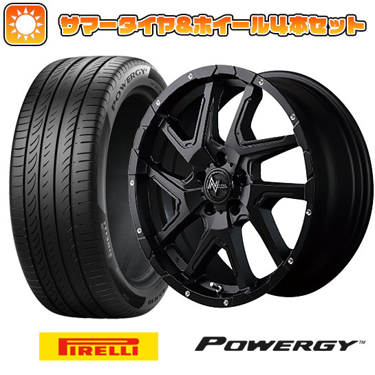 225/60R18 夏タイヤ ホイール４本セット (5/114車用) PIRELLI パワジー MID ナイトロパワー デリンジャー 18インチ :arktire 1341 135618 36977 36977:アークタイヤ