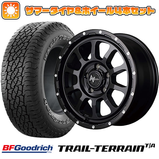 225/65R17 夏タイヤ ホイール4本セット BFグッドリッチ トレールテレーンT/A ORWL (5/114車用) MID ナイトロパワー M10 パーシングS 17インチ :arktire 2182 133618 36785 36785:アークタイヤ