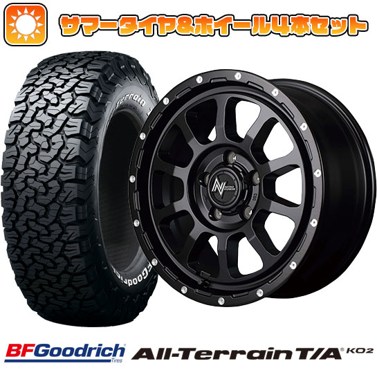 215/70R16 夏タイヤ ホイール4本セット BFグッドリッチ オールテレーンT/A KO2 RWL/RBL (5/114車用) MID ナイトロパワー M10 パーシングS 16インチ :arktire 1581 132877 22212 22212:アークタイヤ