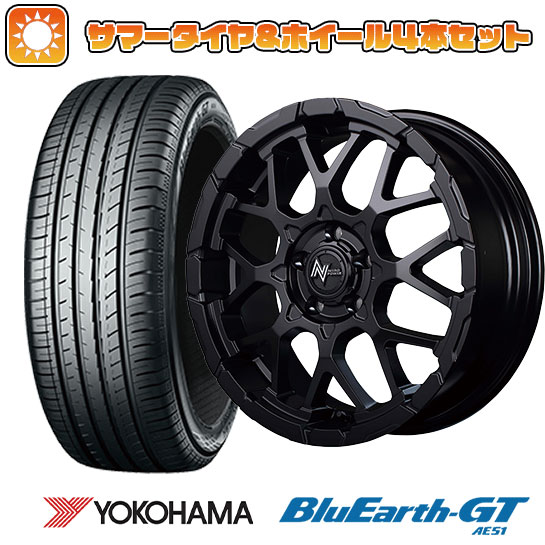 225/50R18 夏タイヤ ホイール4本セット YOKOHAMA ブルーアース GT AE51 (5/114車用) MID ナイトロパワー M28 バレットS 18インチ :arktire 1301 135616 28543 28543:アークタイヤ