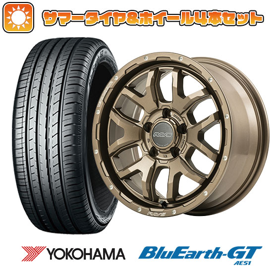 215/65R16 夏タイヤ ホイール4本セット YOKOHAMA ブルーアース GT AE51 (5/114車用) RAYS デイトナ F6ブースト 16インチ :arktire 1310 139247 28572 28572:アークタイヤ