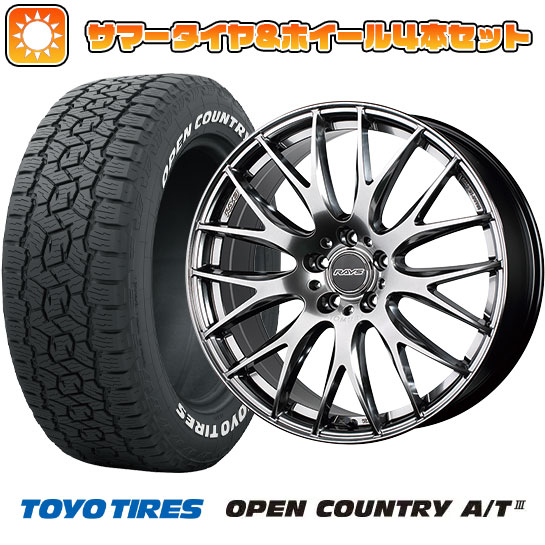 235/60R18 夏タイヤ ホイール４本セット (5/114車用) TOYO オープンカントリー A/T III RWL/RBL レイズ ホムラ 2X9PLUS 18インチ :arktire 27064 139759 42842 42842:アークタイヤ