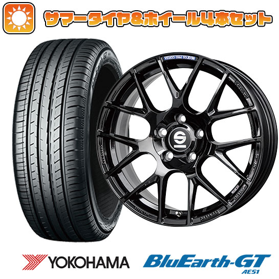 215/45R17 夏タイヤ ホイール4本セット YOKOHAMA ブルーアース GT AE51 (5/100車用) OZ SPARCO プロコルサ 17インチ :arktire 1674 114088 28547 28547:アークタイヤ