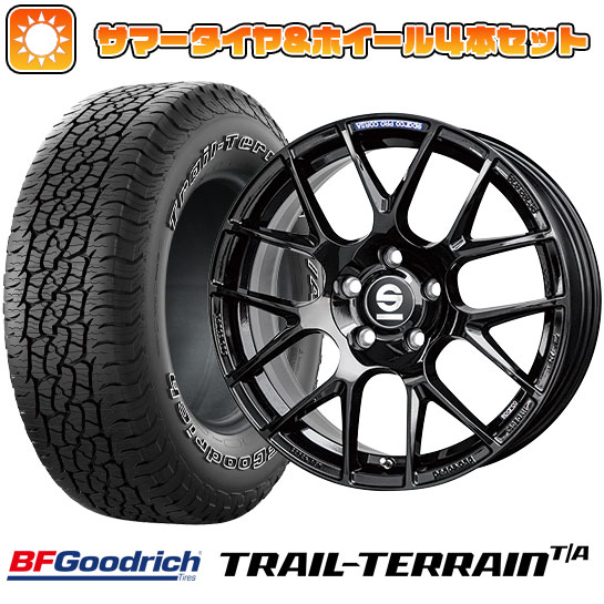 225/55R18 夏タイヤ ホイール4本セット BFグッドリッチ トレールテレーンT/A ORBL (5/114車用) OZ SPARCO プロコルサ 18インチ :arktire 1321 112965 36808 36808:アークタイヤ