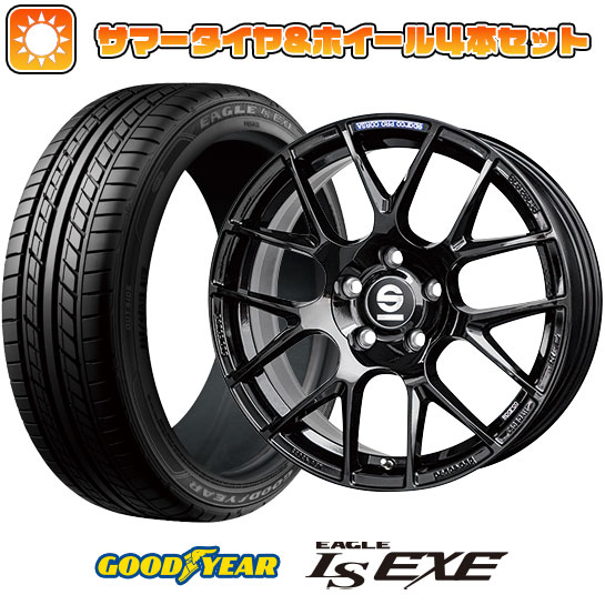 225/45R18 夏タイヤ ホイール4本セット GOODYEAR EAGLE LS EXE(限定) (5/114車用) OZ SPARCO プロコルサ 18インチ :arktire 1261 112965 31587 31587:アークタイヤ