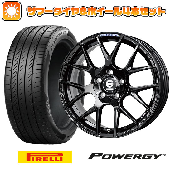 205/50R17 夏タイヤ ホイール4本セット PIRELLI パワジー (5/100車用) OZ SPARCO プロコルサ 17インチ :arktire 1671 114088 38262 38262:アークタイヤ