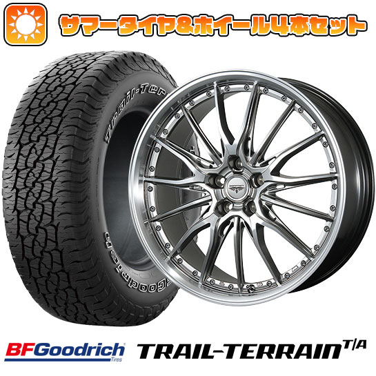 225/65R17 夏タイヤ ホイール4本セット BFグッドリッチ トレールテレーンT/A ORWL (5/114車用) TOPY ドルフレン ヒューバー 17インチ :arktire 2182 119468 36785 36785:アークタイヤ